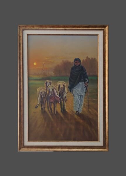 The Golden Hour Shepherd